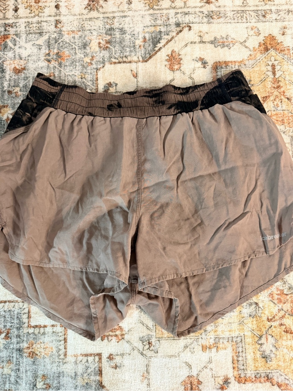 Icebreaker wool blend athletic shorts -125 zoneknit